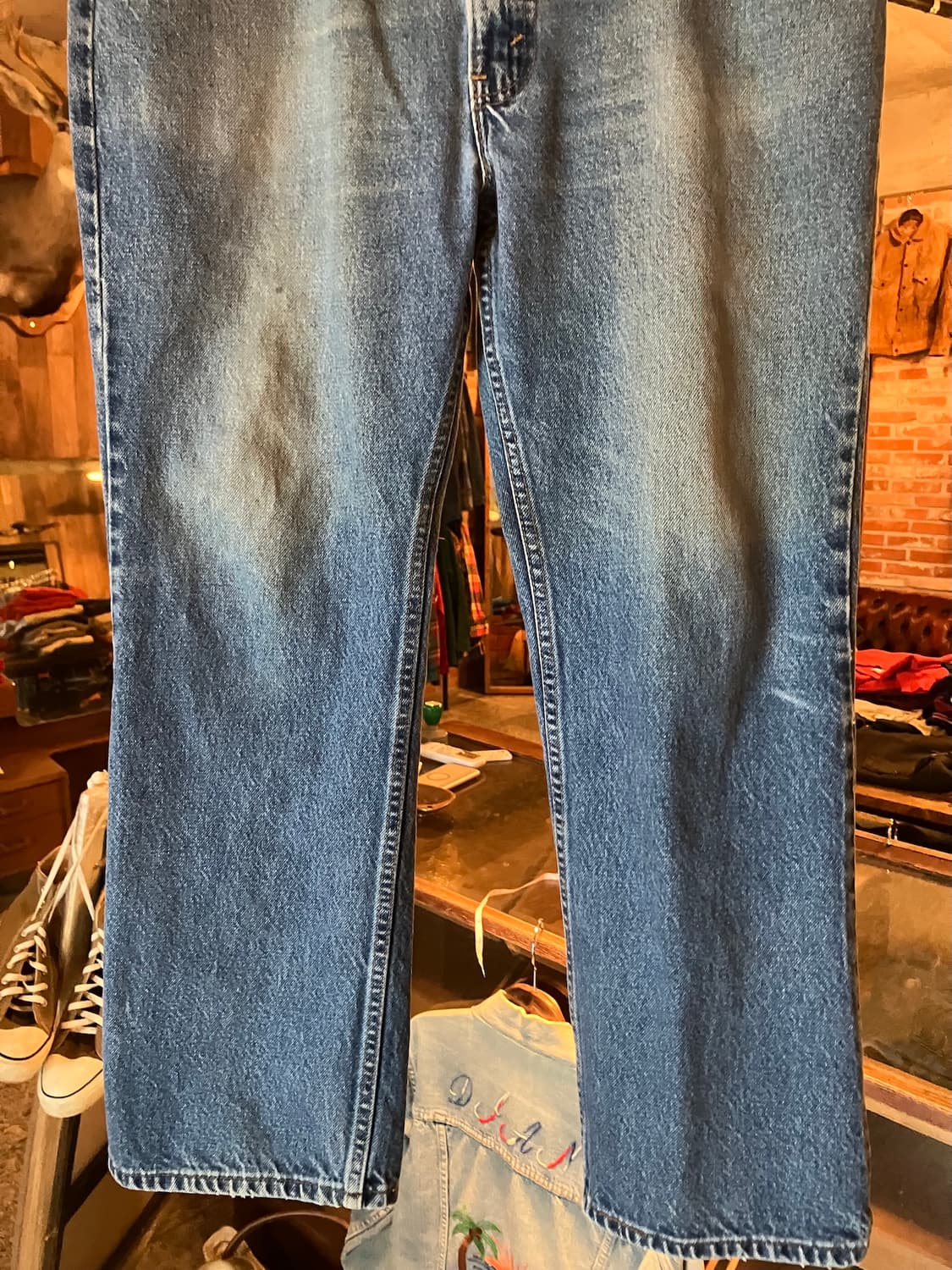 90s USA Levis 517 Boot Cut Denim Pants 상품이미지4