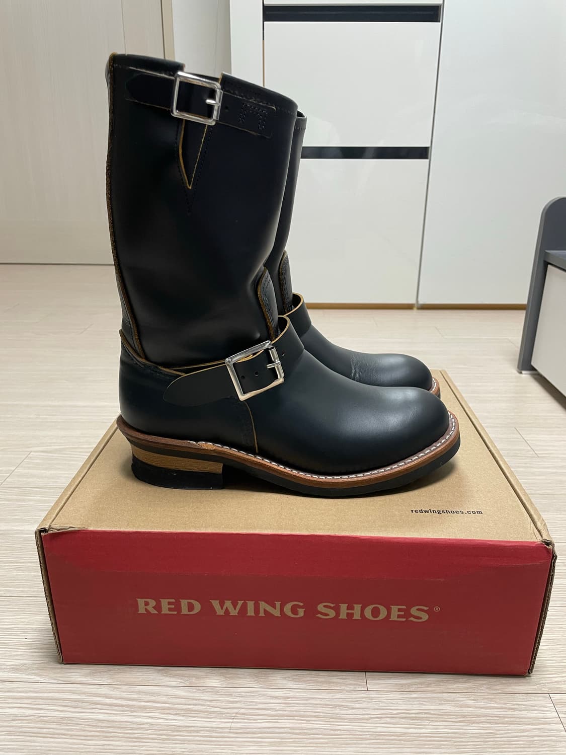 레드윙 2966 블랙 엔지니어 부츠 사이즈7 (250) 상품이미지2