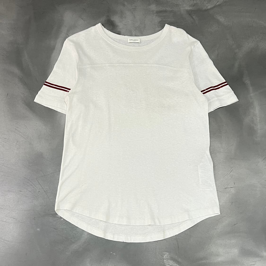  생로랑 디스트로이드 반팔티 +명품감정서 y16045 상품이미지1