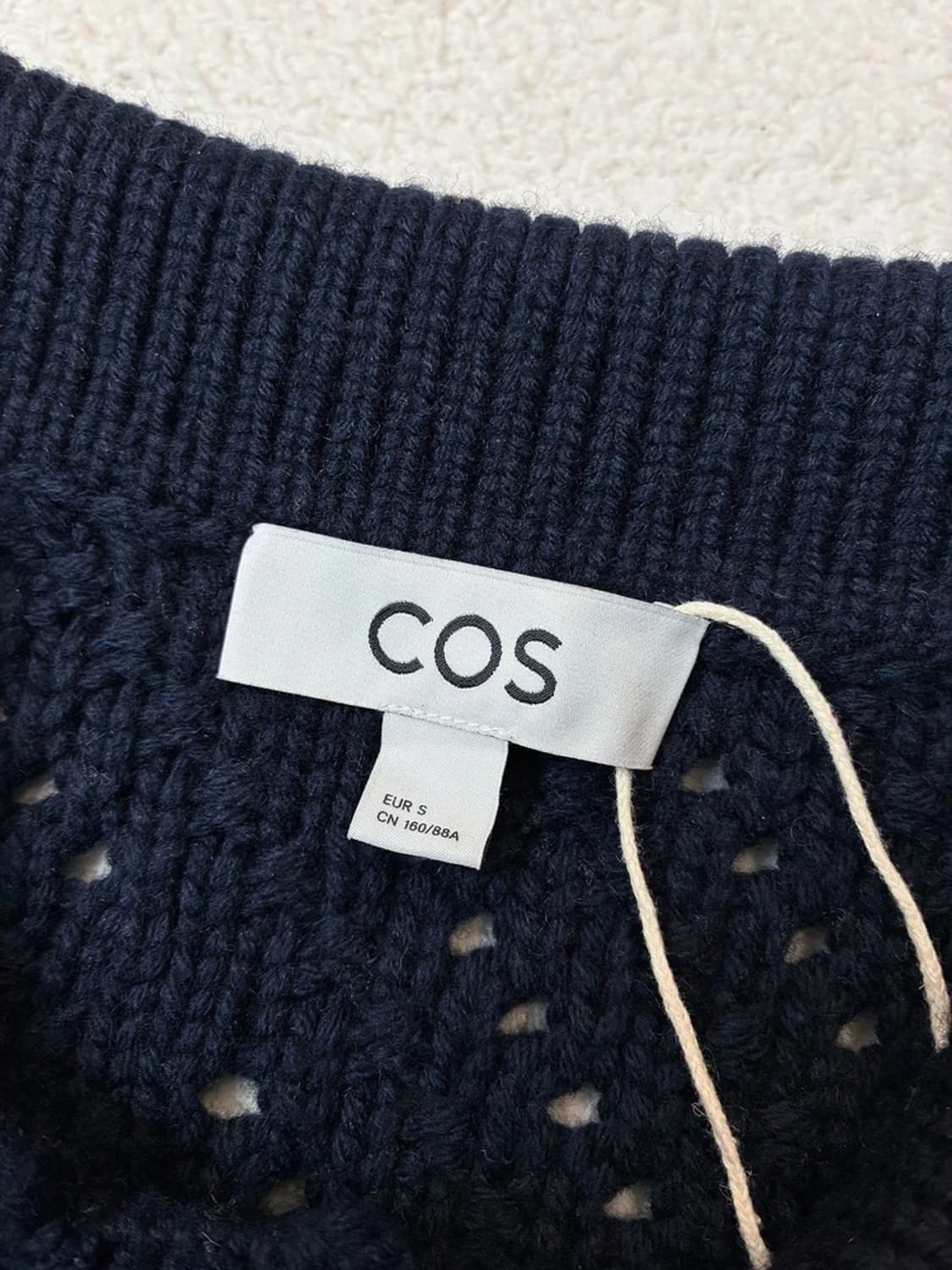 코스 COS 포인텔 니트 울 크롭 가디건 PN6088 상품이미지6