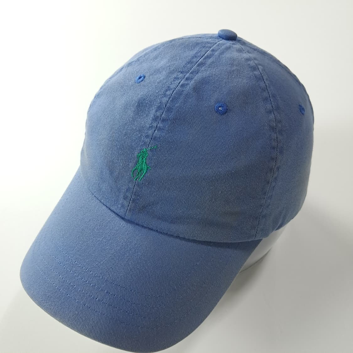 CK425 L 폴로 90s 가죽스트랩 그린포니 더스티블루 볼캡 모자 상품이미지2