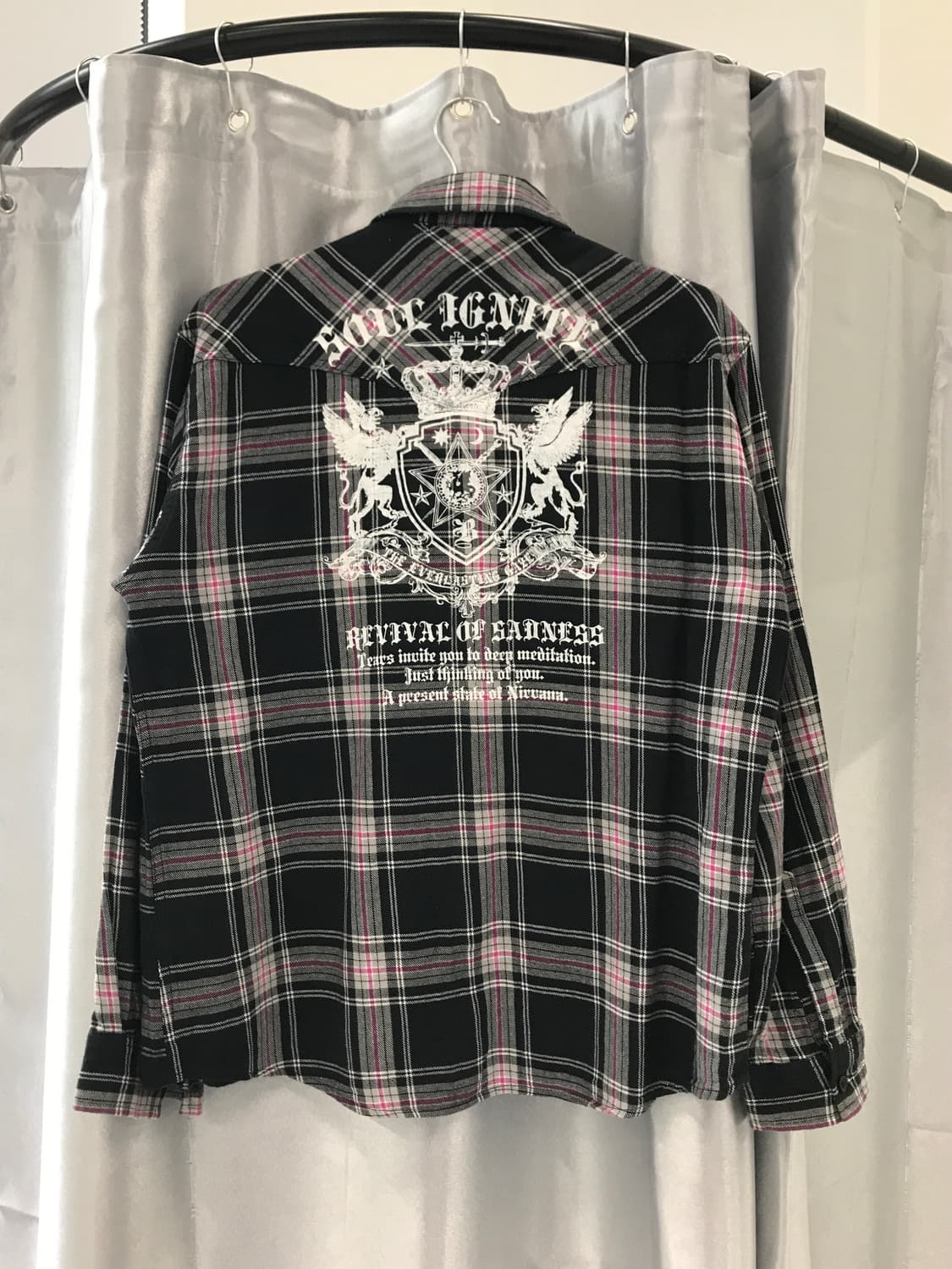 Jpn Y2k Checked Shirts 상품이미지5