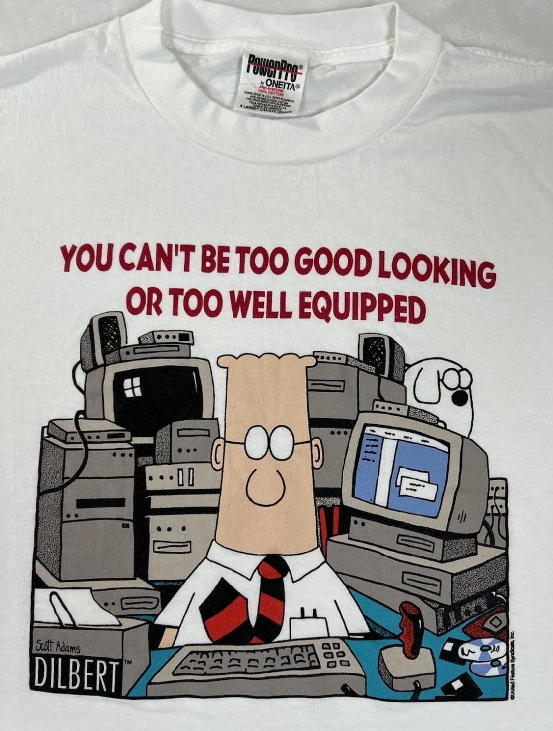 90s dilbert shirt 상품이미지3