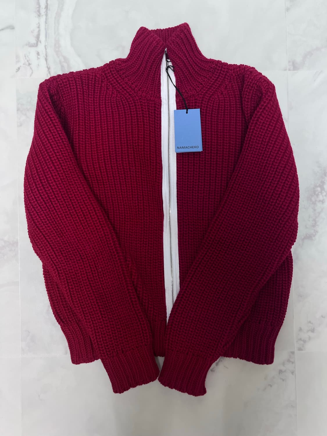 나마체코 Evan Zip Cardigan 상품이미지2