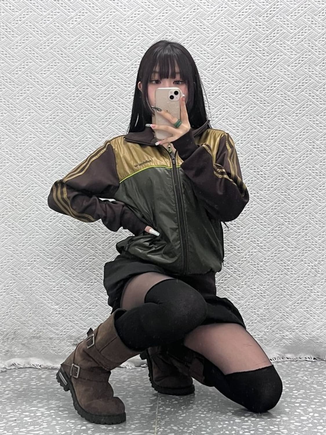 아디다스 올드스쿨 흑탭 브라운 초코 유로파 져지 집업  95 C10692 상품이미지1