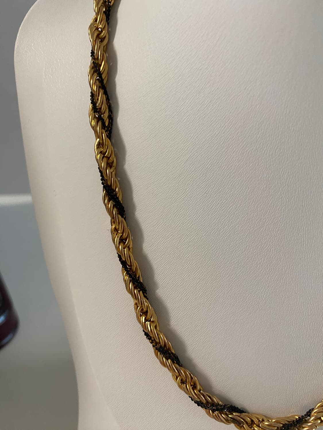 골드 체인 트위스트 목걸이 상품이미지6