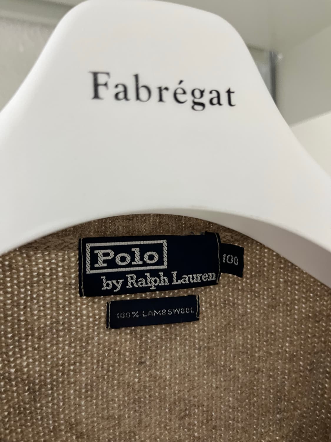 폴로 브이넥 니트 상품이미지4