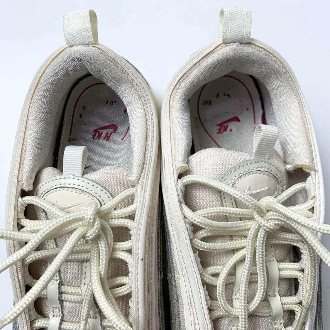 [250/정품] NIKE 나이키 에어맥스97 페일 아이보리 운동화신발 상품이미지7