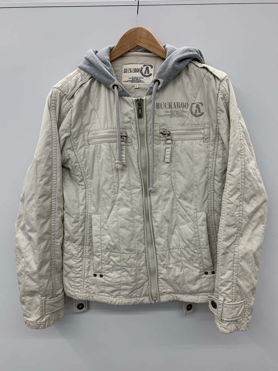 Y2k 밀리터리 후드 자켓 상품이미지5