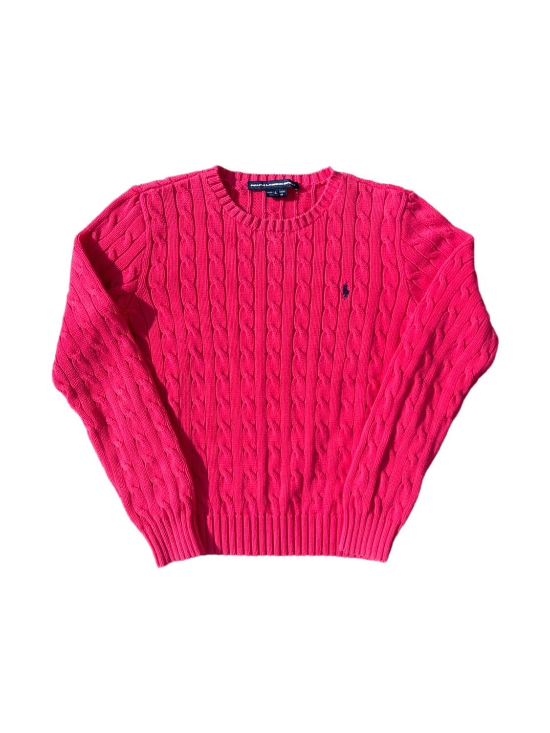 PRL sports cable cotton sweater 상품이미지1