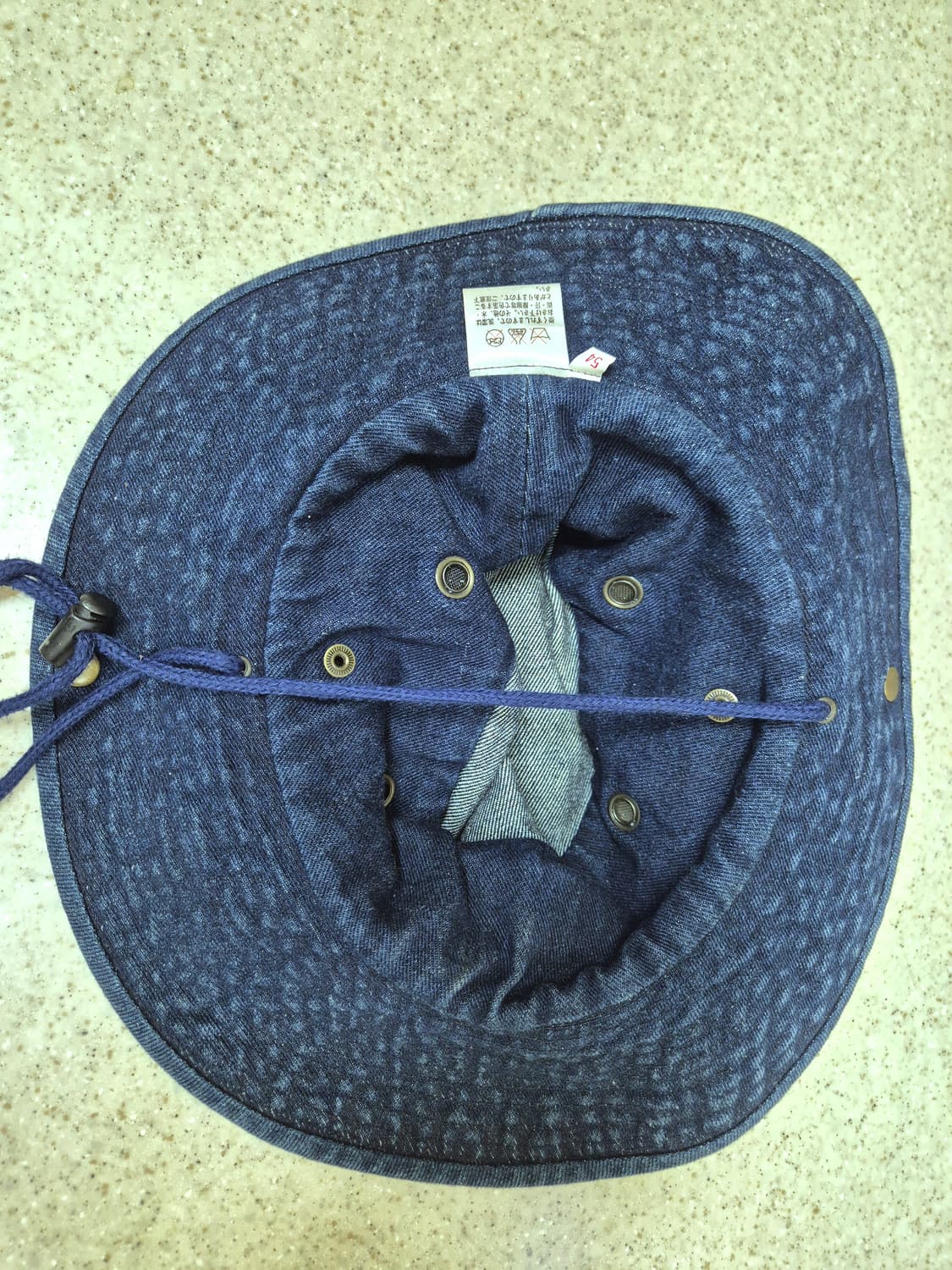 인디고 블루 버킷햇 상품이미지2