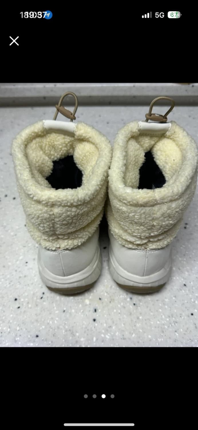 노스페이스 뽀글이 부츠 방한화 230 상품이미지3