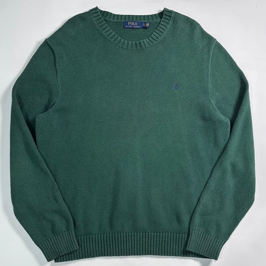 폴로 랄프로렌 그린 코튼 니트 상품이미지1