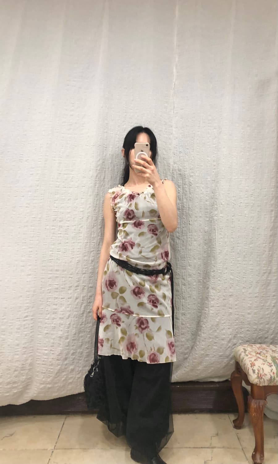 Flower sheer mini ops 상품이미지2