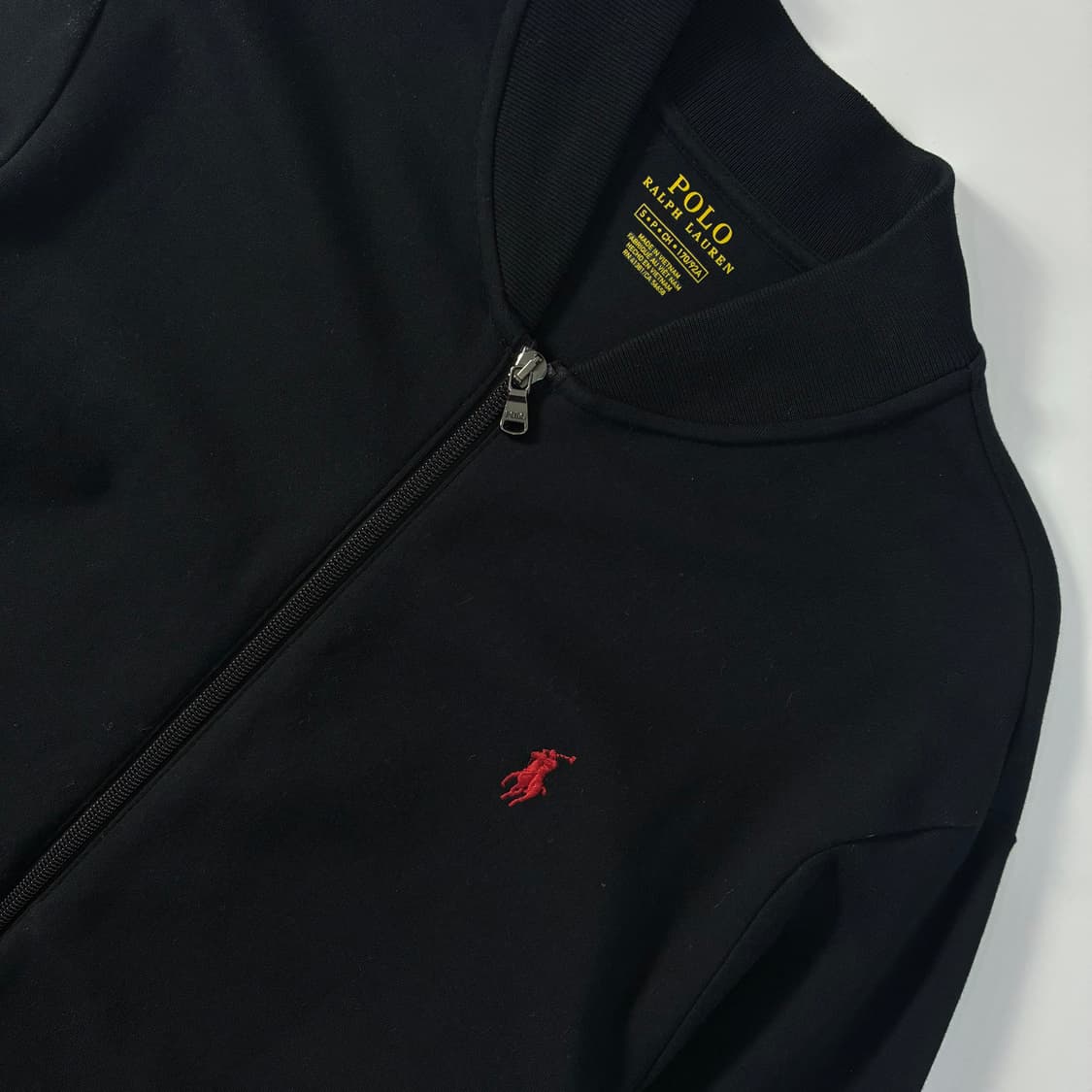Polo 폴로 랄프로렌 퍼포먼스 블랙 코튼 집업 자켓 상품이미지3