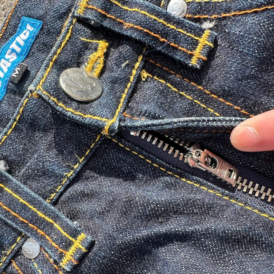 Santastic! 사루 셀비지 데님 팬츠 상품이미지5