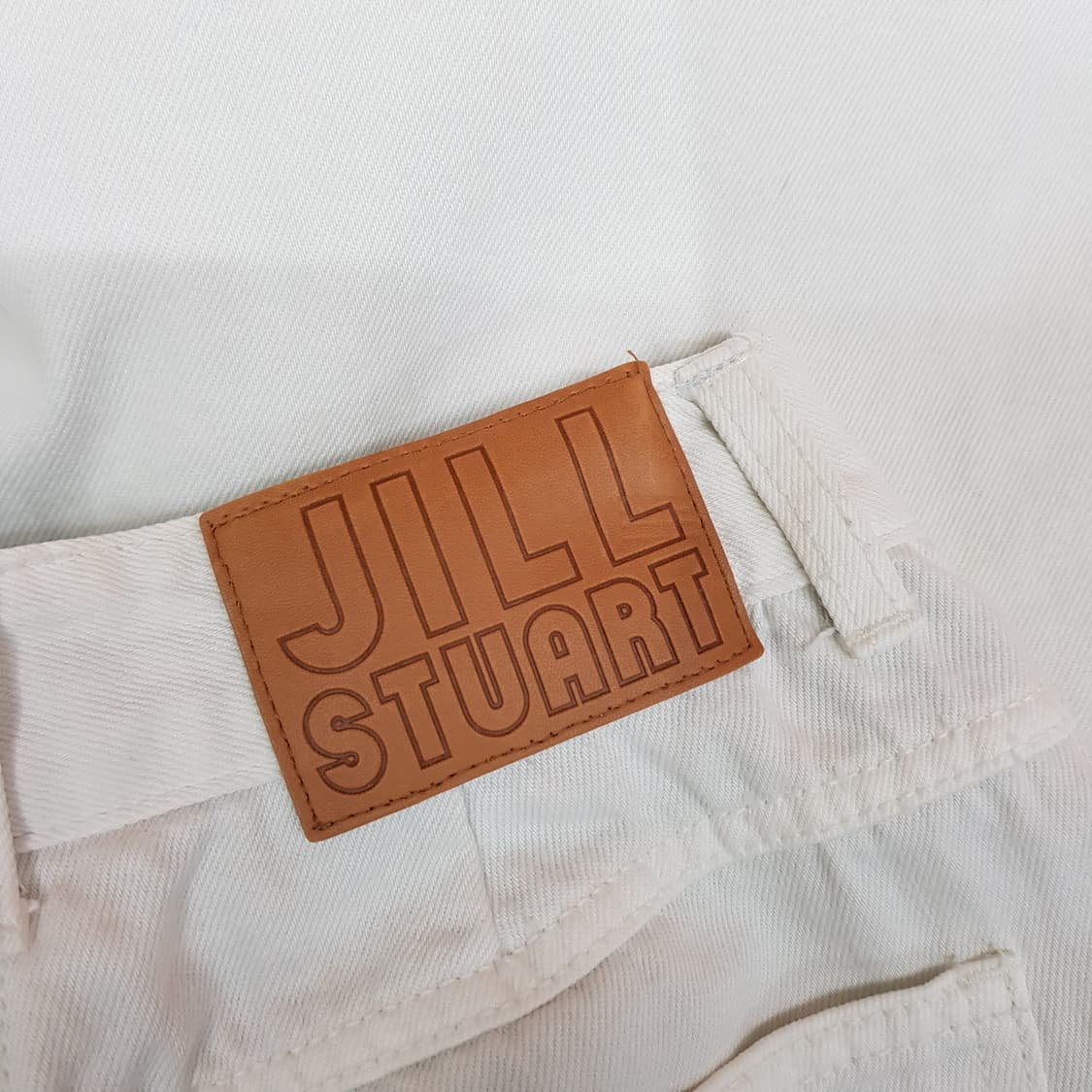 질스튜어트 2024 코튼 와이드 데님 팬츠 67-94사이즈 상품이미지5