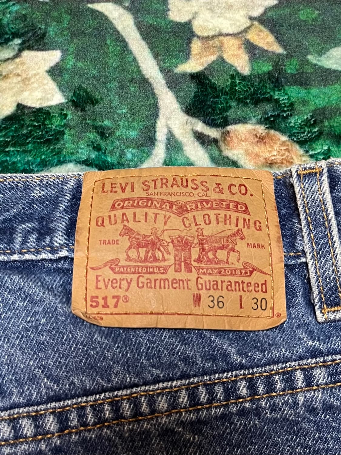 00s USA LEVIS 517 pants (36) 상품이미지8