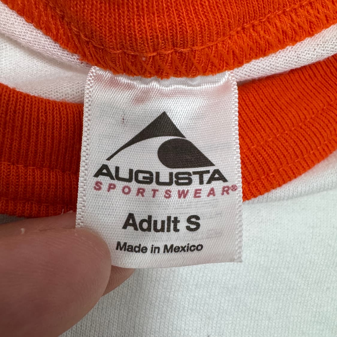 augusta 빈티지 반팔 링거 티셔츠 상품이미지4