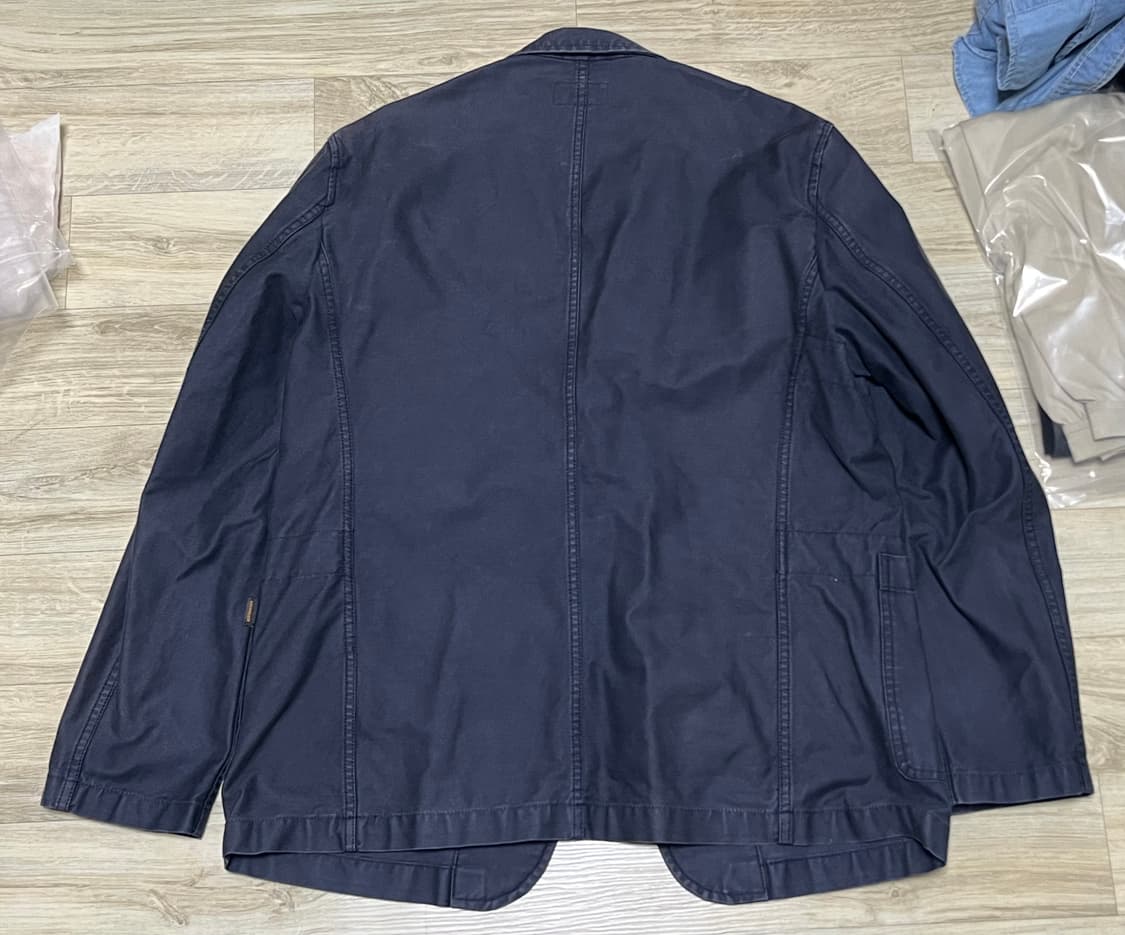 에스피오나지 백사틴 워크자켓 네이비 컬러 m 상품이미지3