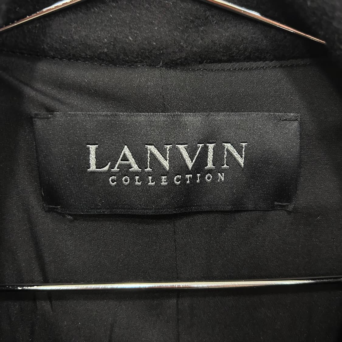 랑방 컬랙션 앙고라블랜드 스냅 스트링 더블카라 롱코트 상품이미지3