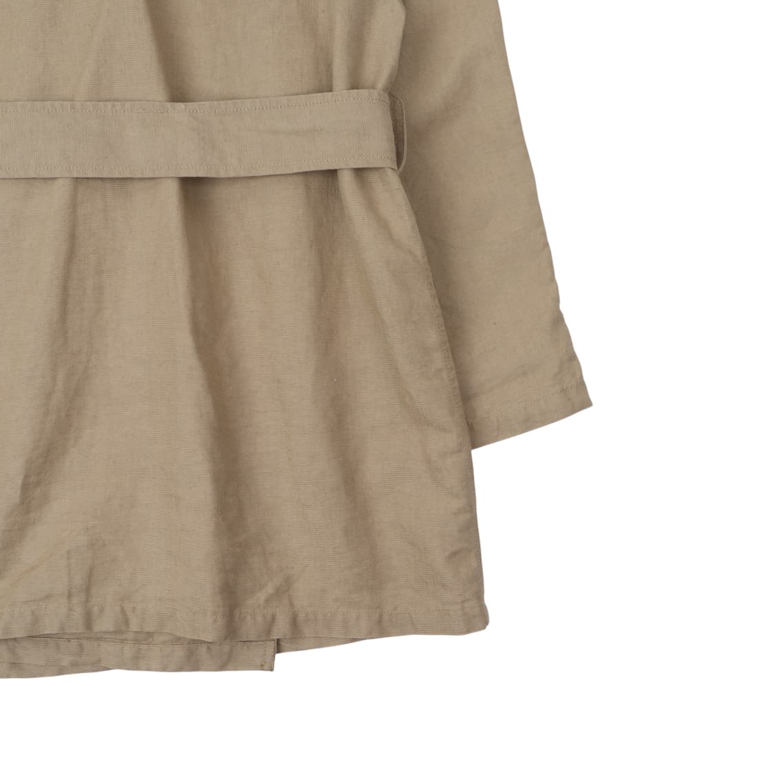 이자벨마랑 린넨 베이지 더블 트렌치 코트 상품이미지7