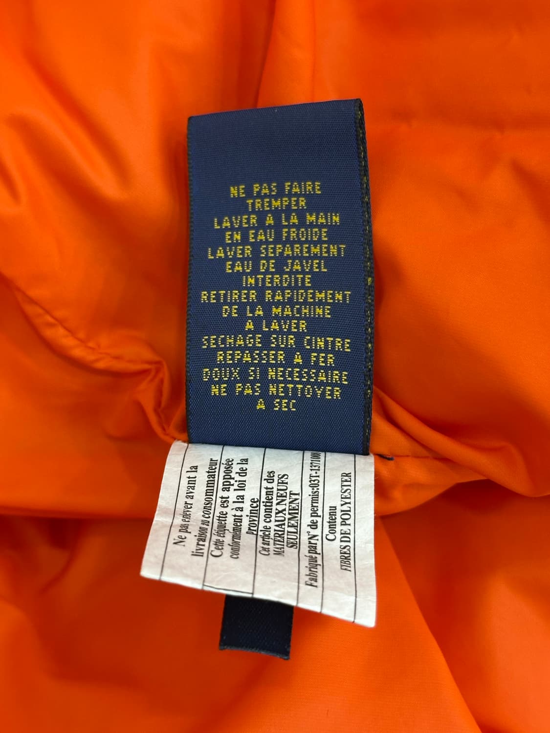 폴로 오렌지 여성 퀼팅 상품이미지8