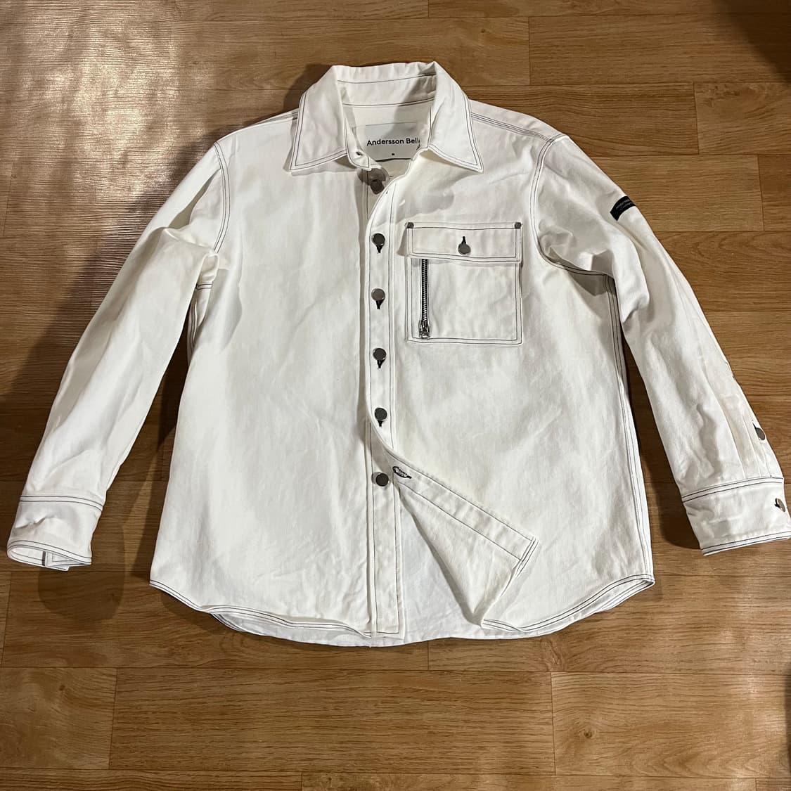 [105] 앤더슨벨 오버 데님자켓 상품이미지3