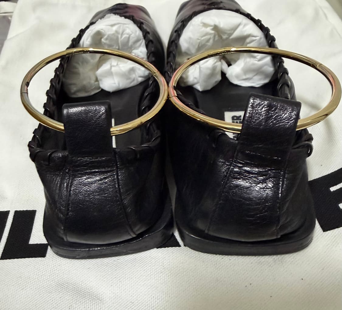 질샌더 휩스티치 발레리나 플렛슈즈 상품이미지2