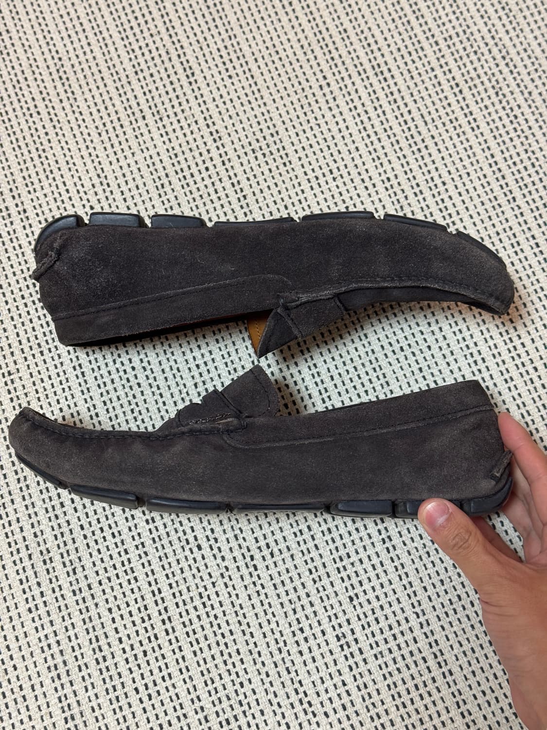 빈티지 프라다 스웨이드 플랫슈즈 상품이미지4