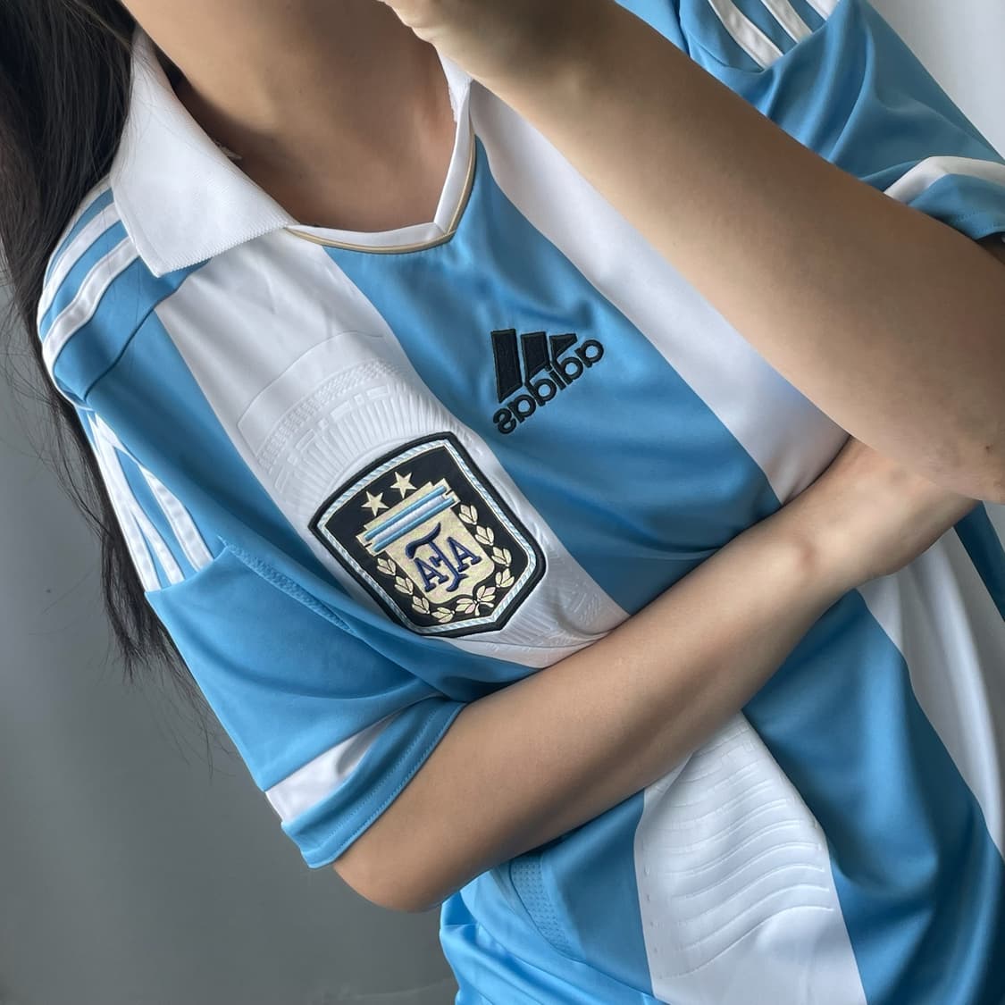 아디다스 루즈핏 2011-12 아르헨티나 져지 새상품 상품이미지4