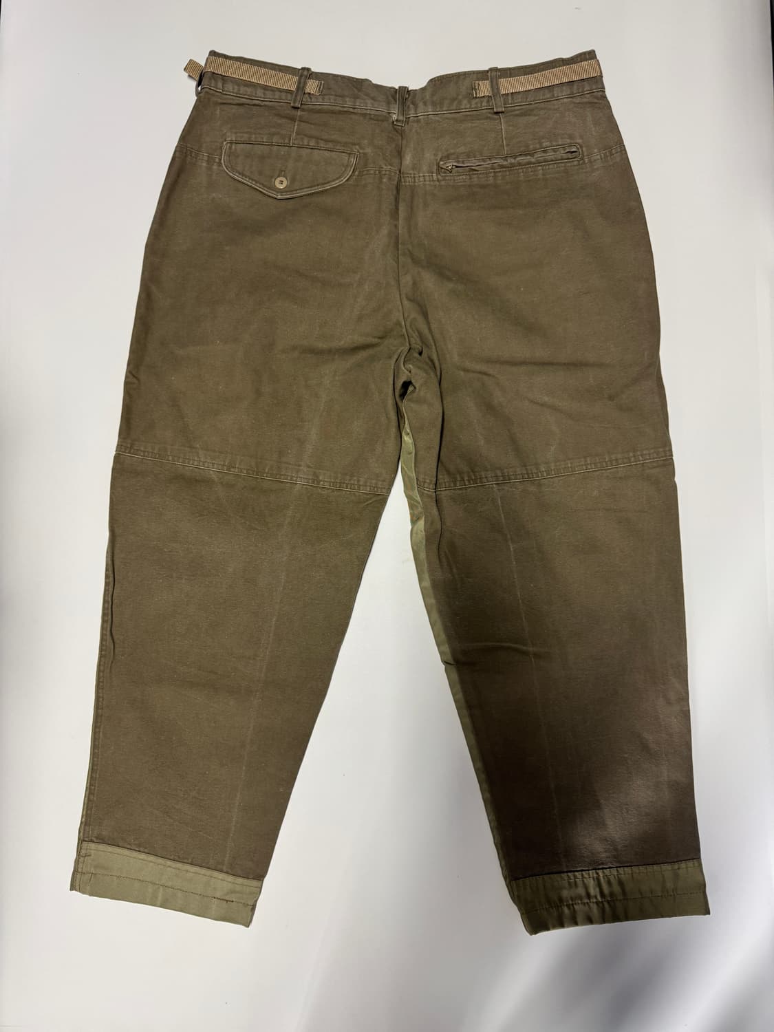 희귀!! 90s 컬럼비아 빅 사이즈 투톤 베이지 워크팬츠 37.7인치 상품이미지2