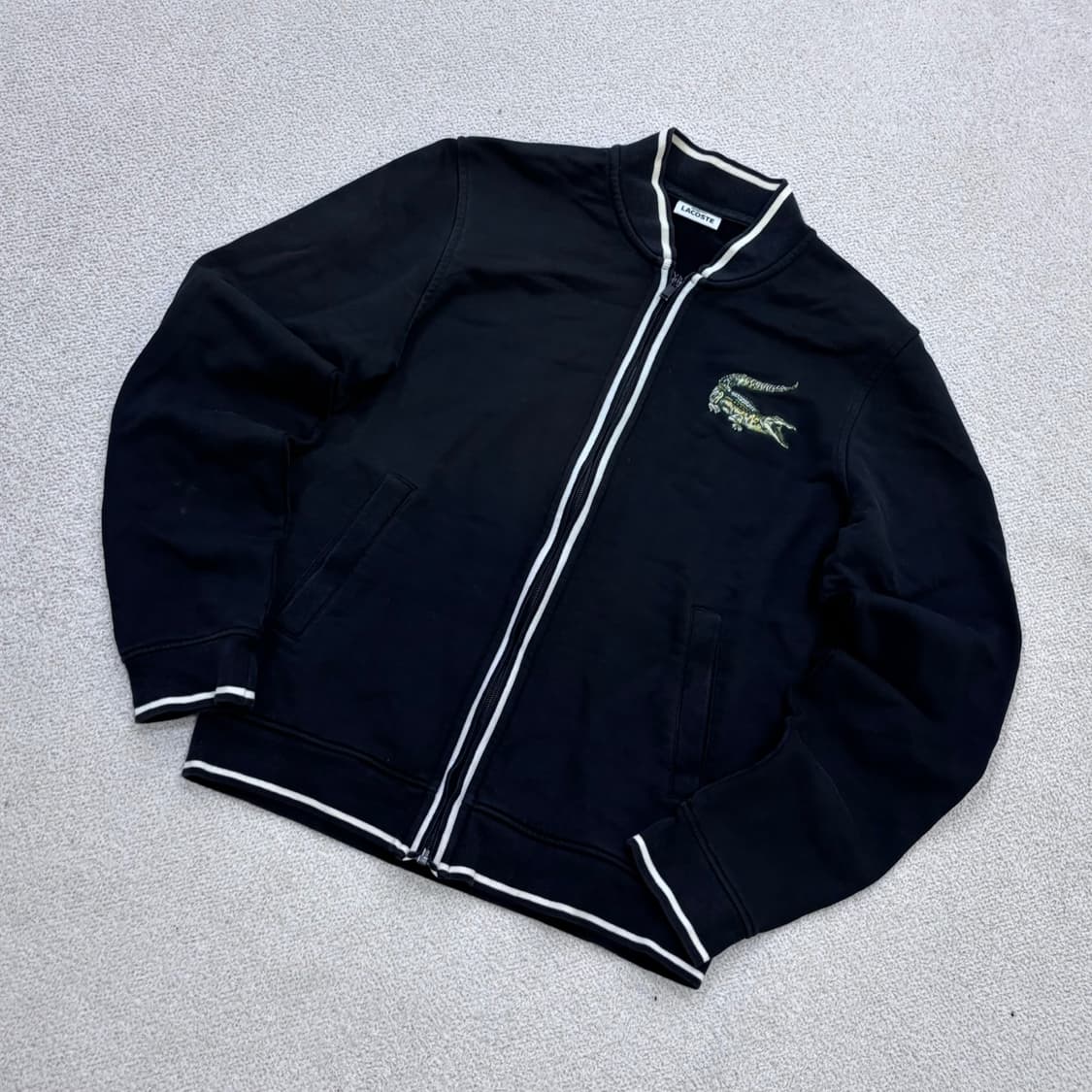 3 라코스테 남성 악어자수 올드 아카이브 긴팔 티셔츠 0619E 상품이미지1