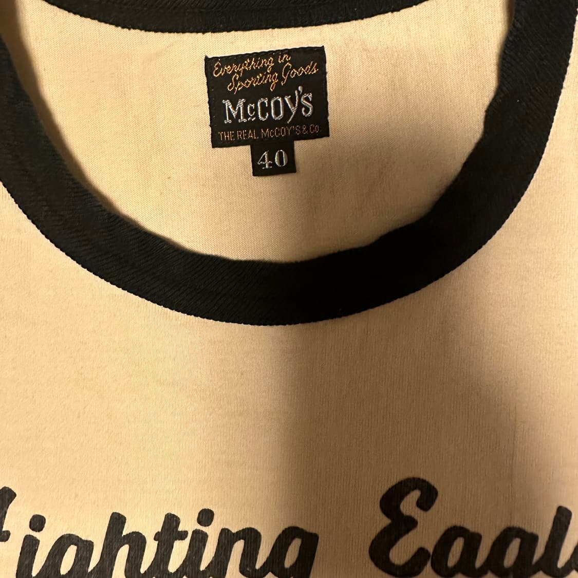 리얼맥코이 fighting eagle 링거티 상품이미지3