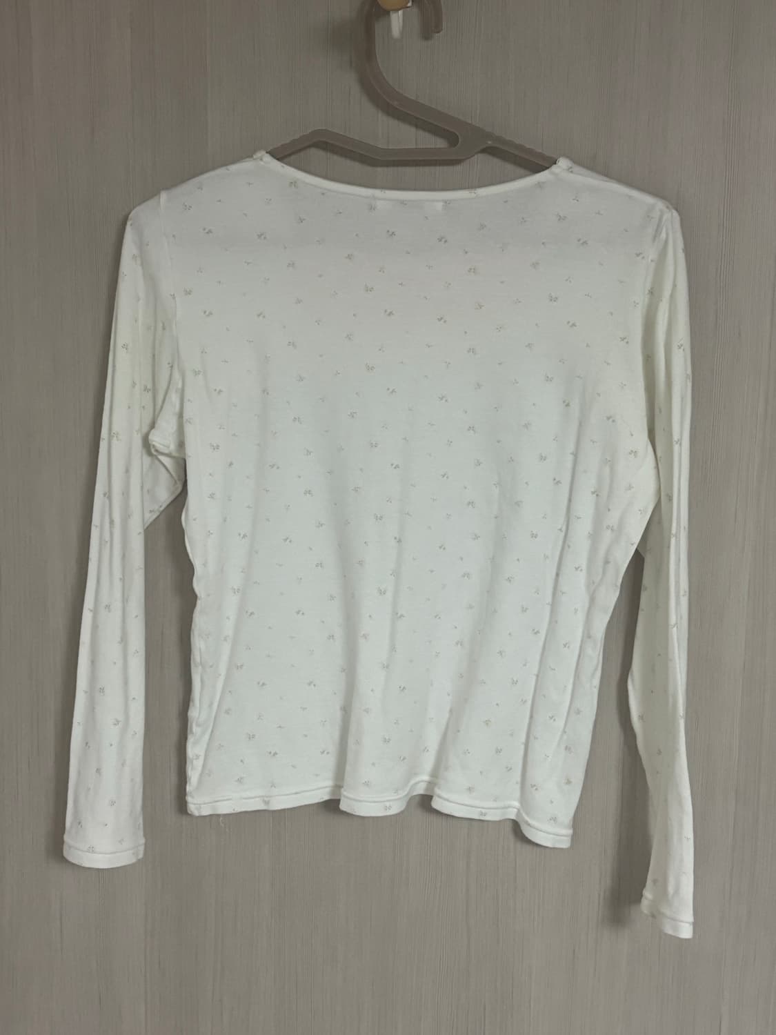 맹물빈티지 잔꽃 레이어드티 레이어드 롱슬리브 긴팔티 모리 히메갸루 갸루 상품이미지3