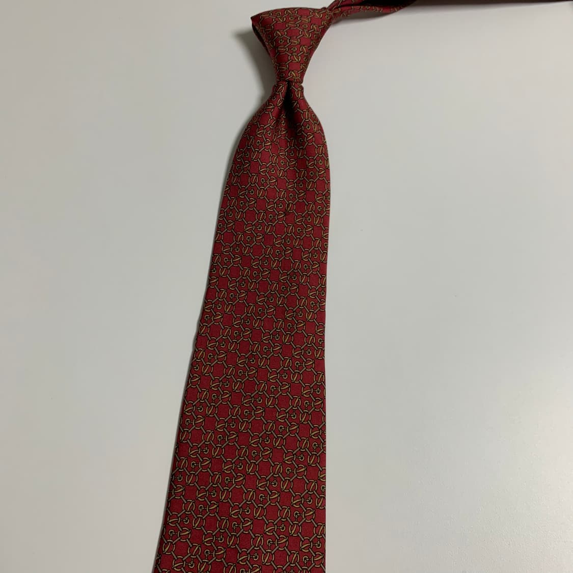 에르메스(HERMES) 프랑스 100실크 명품넥타이 A등급 8.4cm 상품이미지8
