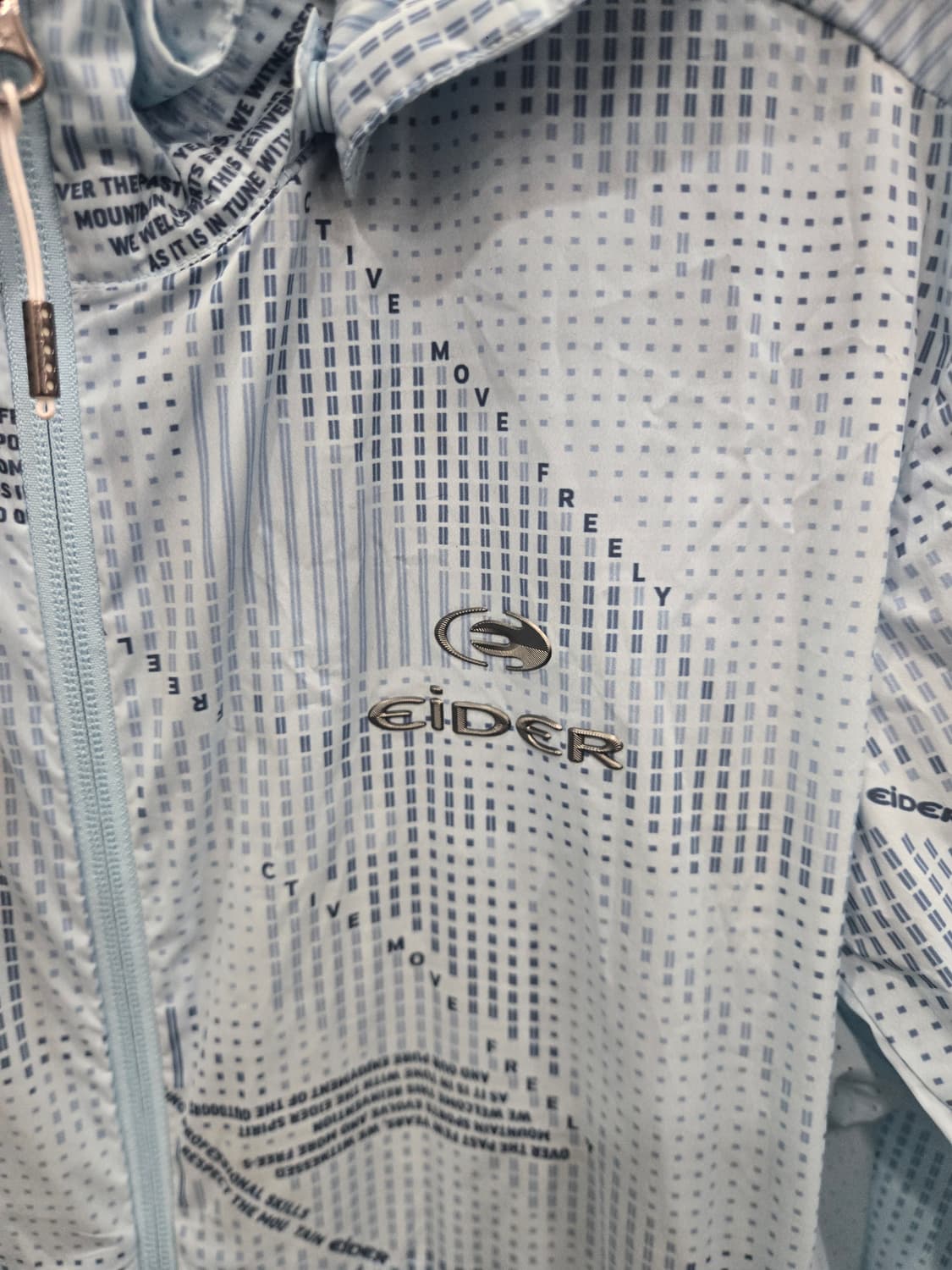 105,XL )) EiDER 아이더 바람막이 점퍼! 시원한 색상!~ 상품이미지2