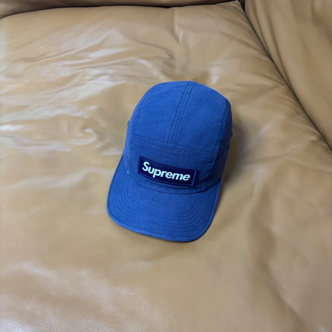 Supreme 슈프림 20fw 밀리터리 워시드 네이비 캠프캡 모자 상품이미지1