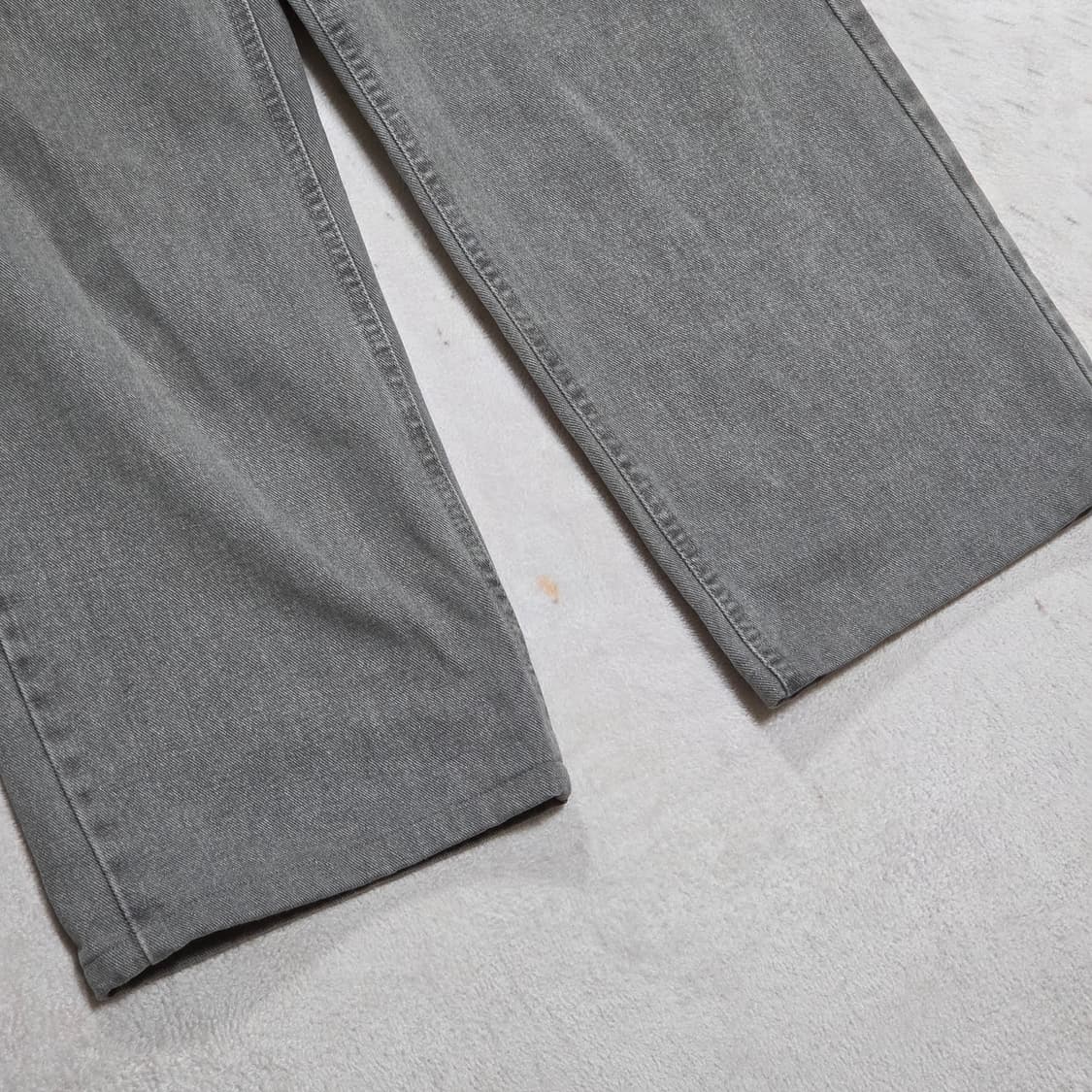 빈티지 그레이 와이드 데님팬츠 상품이미지3