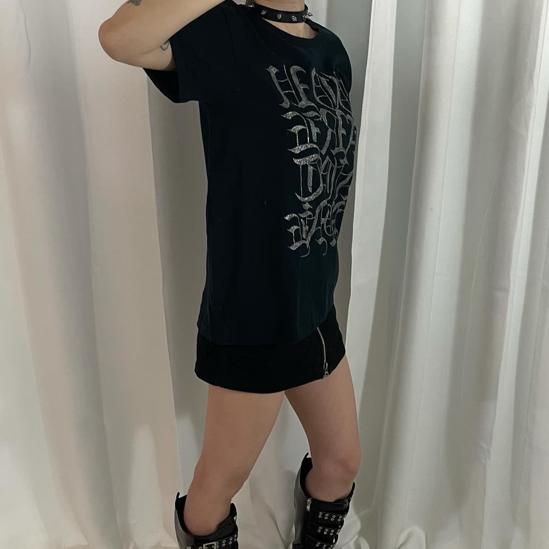 glitter lettering t-shirt 상품이미지3