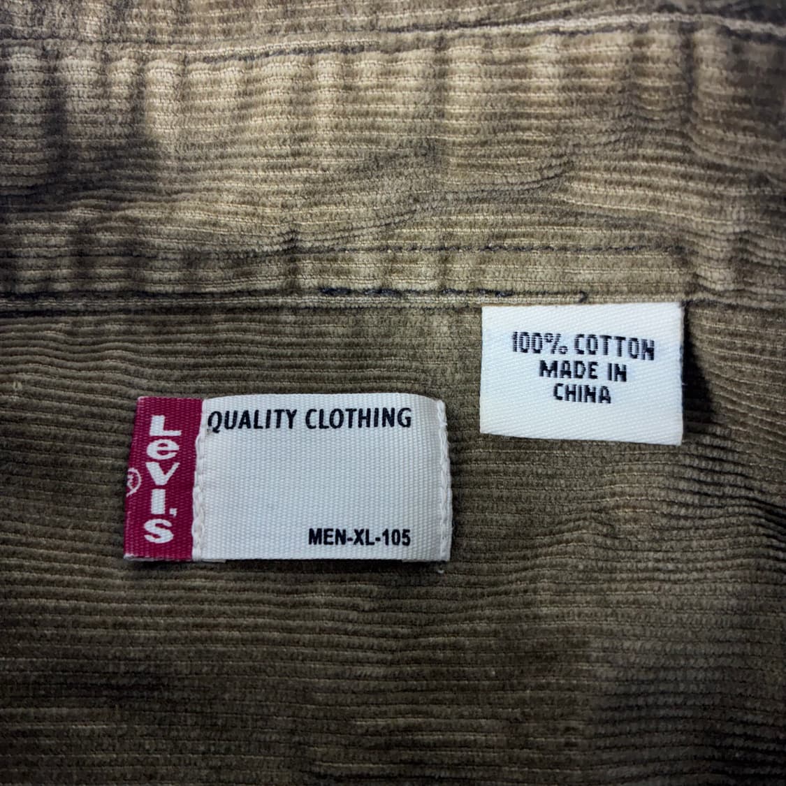 Levi's  리바이스 레드탭 코튼 코듀로이 셔츠  상품이미지4