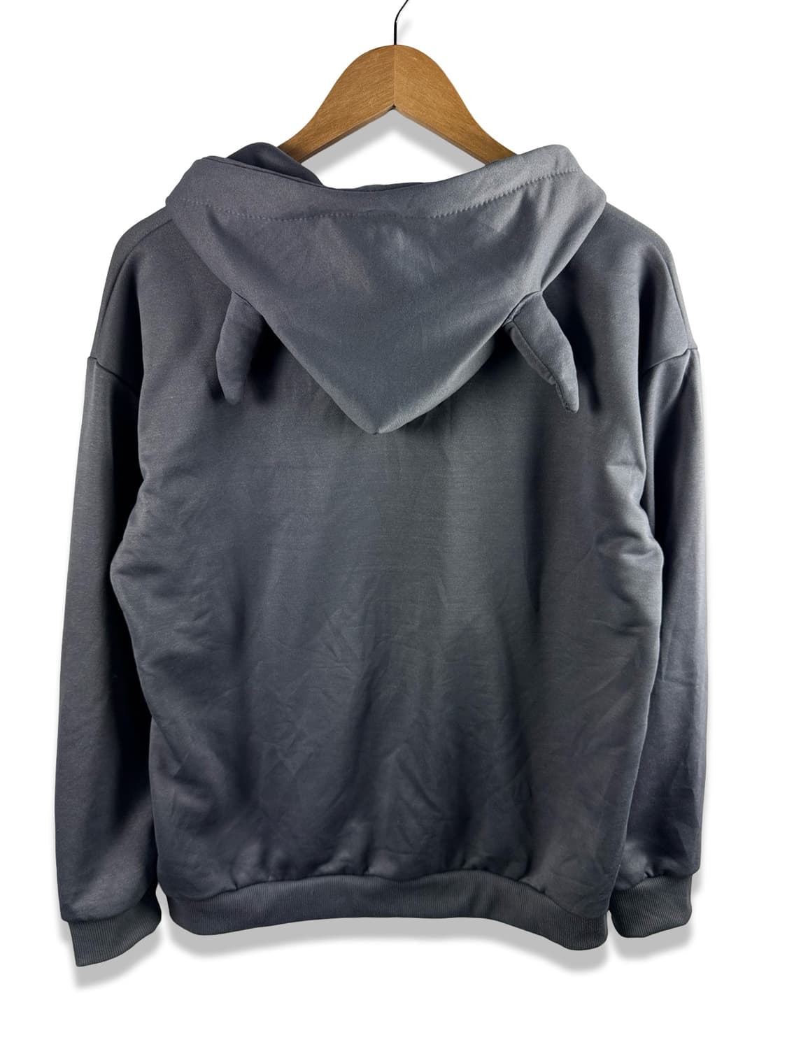 빈티지 데빌갸루 뿔디테일 레터링 후드집업2373 상품이미지2