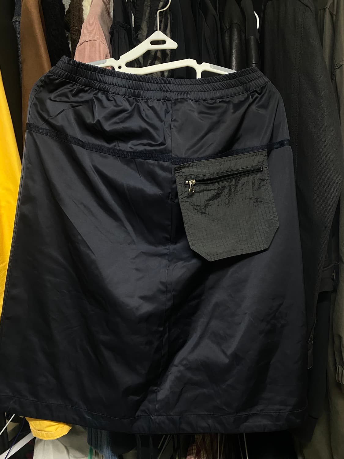 오헤시오 포켓 밴딩 스커트 navy (free) 상품이미지6