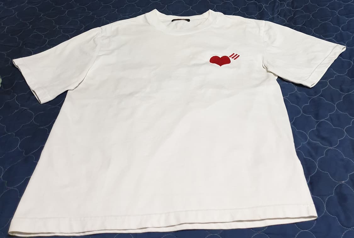 루이비통 자수 반팔티 화이트 (L) 상품이미지1