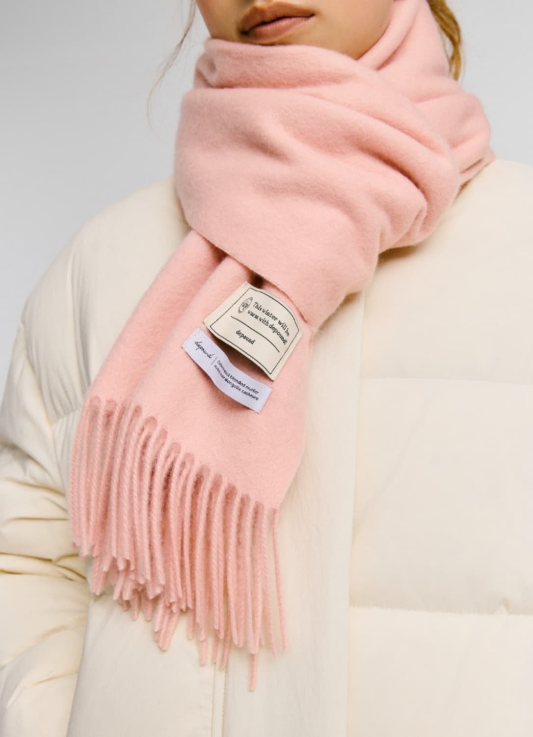 드파운드 캐시미어 울 머플러 상품이미지3