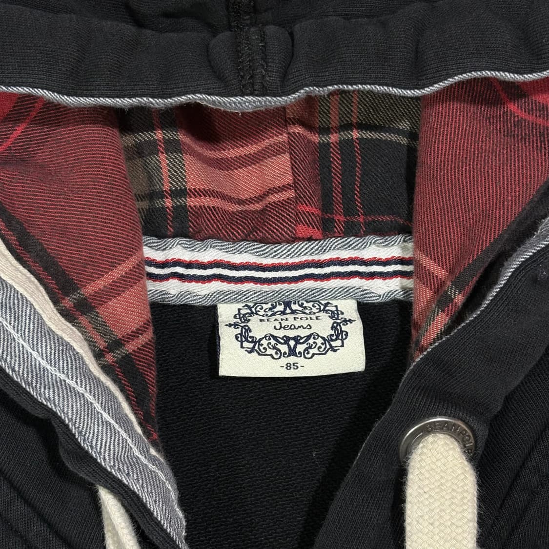 빈폴 후드 집업 블랙 상품이미지4