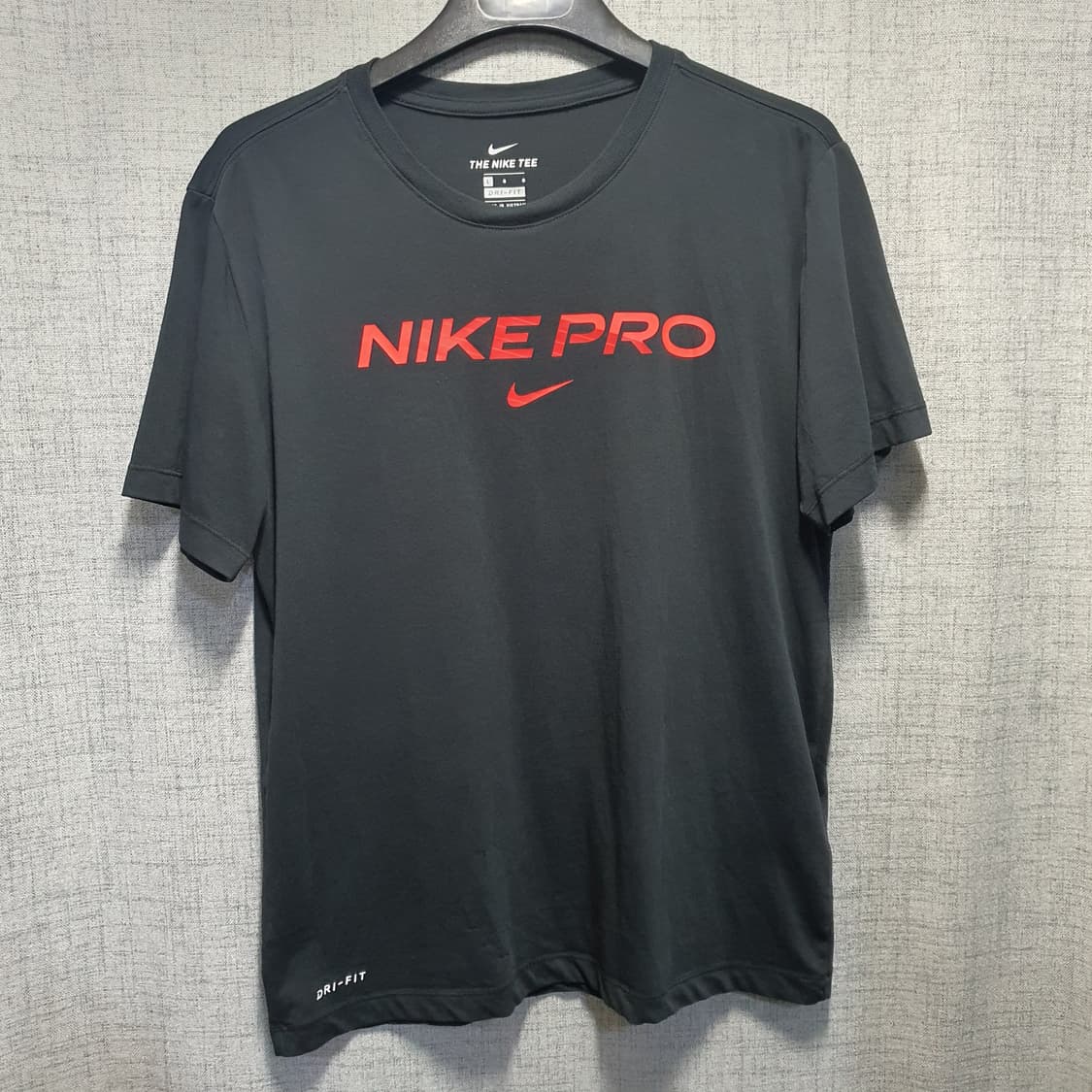 나이키 드라이핏 NIKE PRO 반팔 티셔츠 블랙  상품이미지1