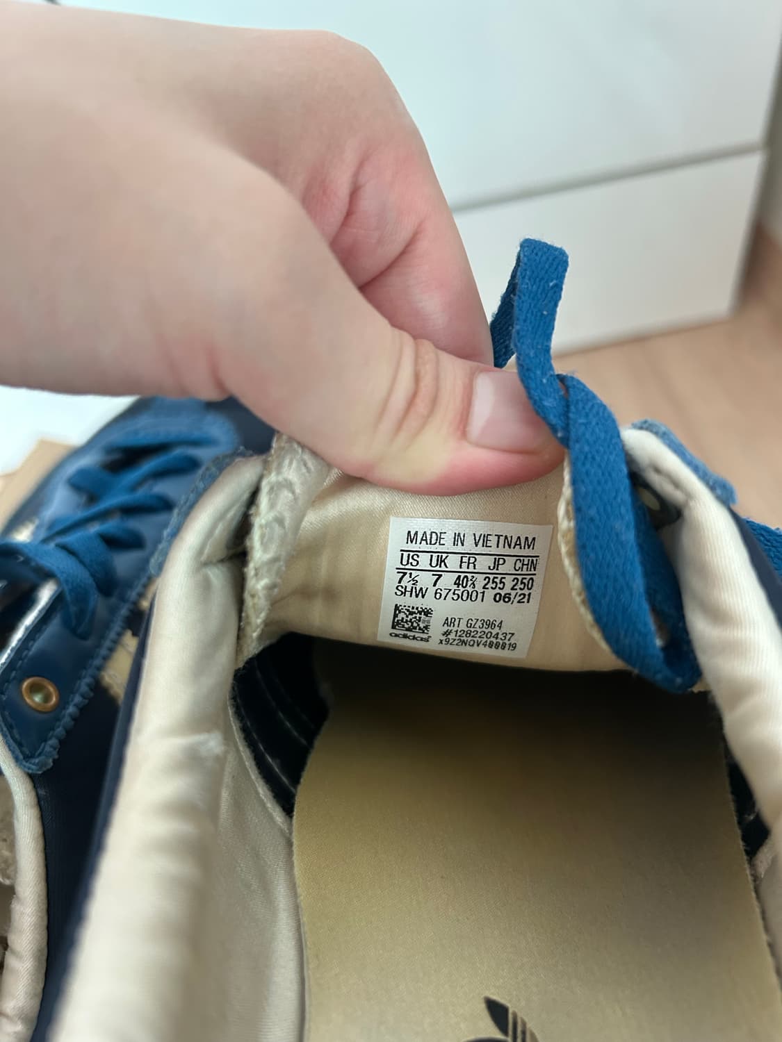 아디다스 웨일스보너 재팬 슈즈 레전드 잉크 상품이미지6