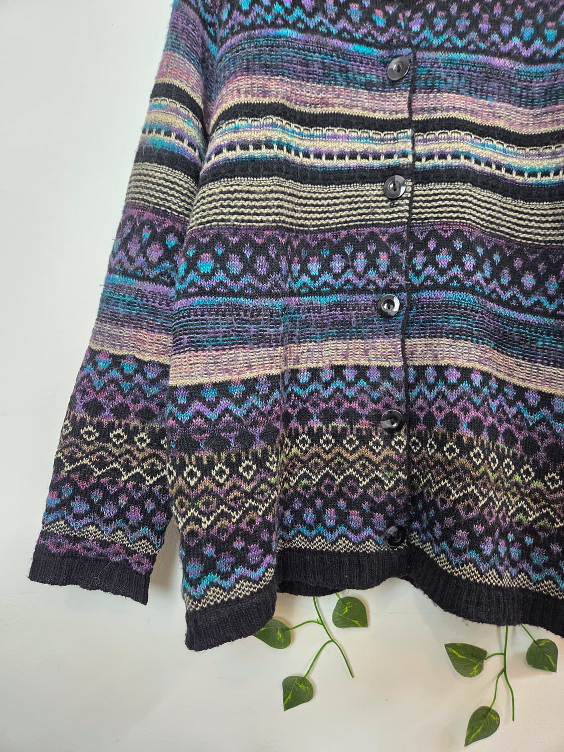 에스닉 패턴 가디건 상품이미지3