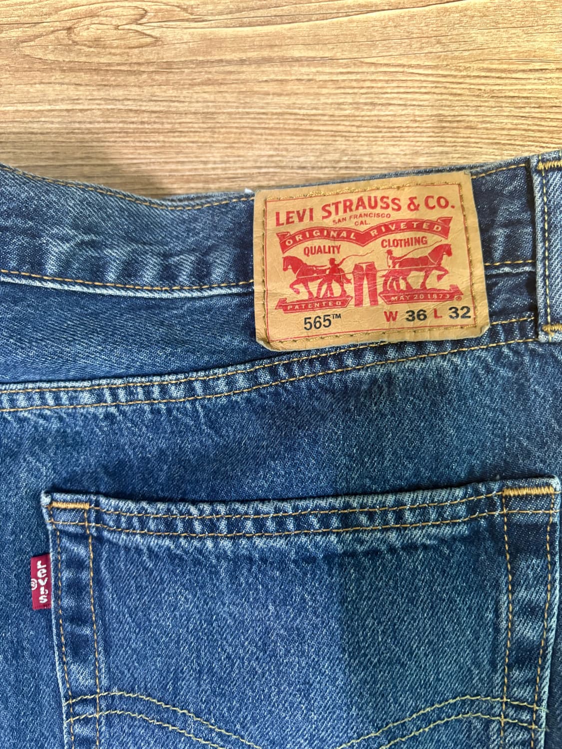 리바이스 565 (36-32 사이즈) 판매합니다. 상품이미지3